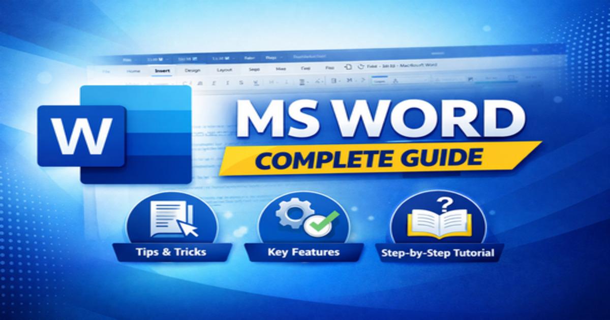 MS Word Complete Guide in Hindi