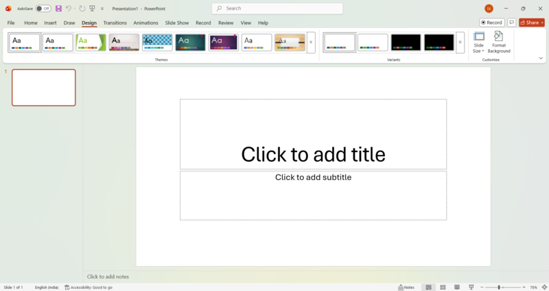 PowerPoint सीखें बिलकुल शुरू से 