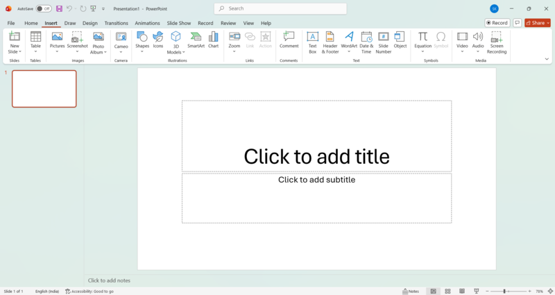 PowerPoint सीखें बिलकुल शुरू से  