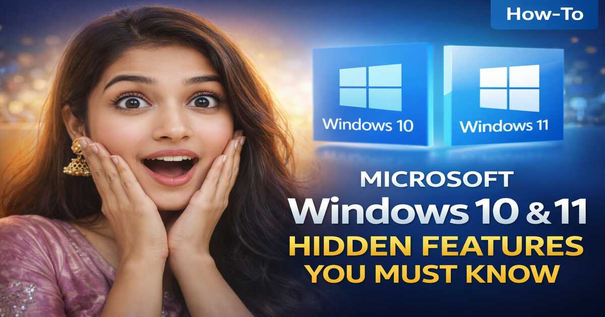 Microsoft Windows 10 & 11 Hidden Features